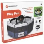 RUN FLAVIO GREY/BLUE M 84x84x43CM