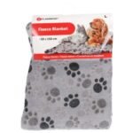 Blanket Pablo Rectangle Grey 150x100x0.5cm