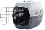 ცხოველის გადასაყვანი კონტეინერი 37,5x57x35სმ / Transport cage ass. color 37,5x57x35cm - Image 2