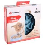 SLOW FEEDER BENO BLUE S 300ML 16x16x3,5CM