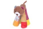 DT NILAK PUPPY PLUSH DOG WITH LONG LEGS BROWN 17CM - Image 2