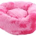 BASKET DEMI ROUND PINK 50CM