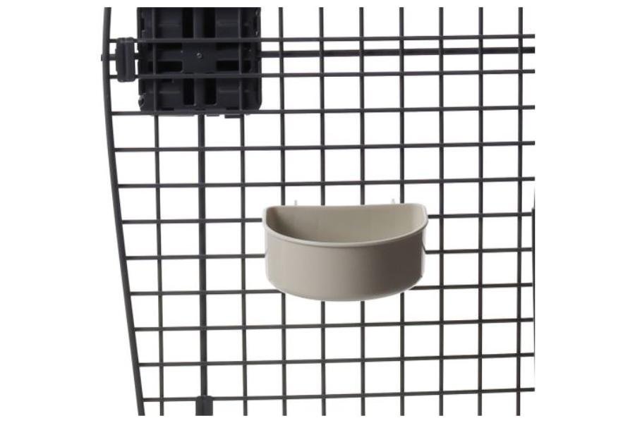 522480_D_051-1.jpg ცხოველის გადასაყვანი კონტეინერი მუქი ნაცრისფერი ზომა: XL 60x92x69სმ / Transport cage lanta grey XL 60x92x69cm - Image 6