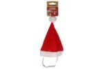 ძაღლის სანტას ქუდი - წითელი 17,5x4x22სმ / Christmas ponne santa hat red 17,5x4x22cm - Image 2