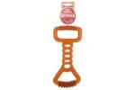 DT RUBBER RUBBA TUG TOY BROWN 28,5x13,3x3CM