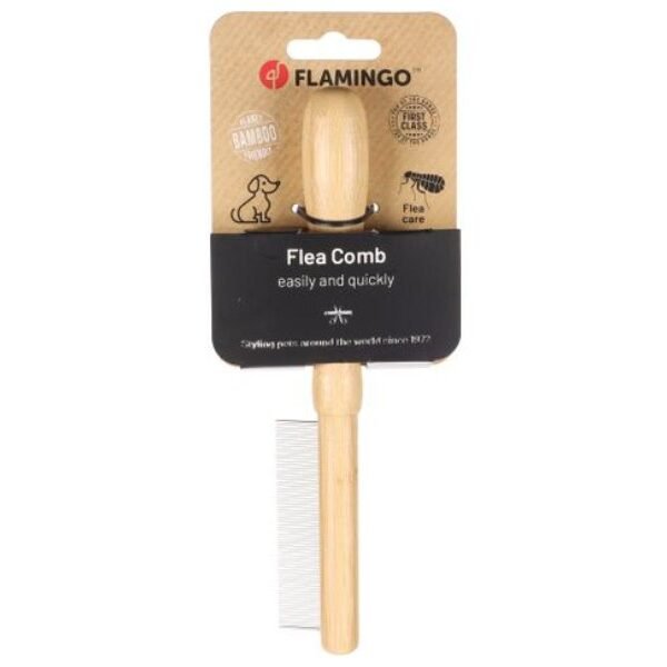 FLEA COMB WITH HANDLE BABU