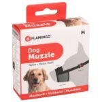 MUZZLE TEDDIE MESH BLACK M NECK 38-66CM / NOSE 20-23CM