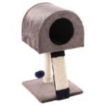 კატის სათამაშო/საფხაჭნი ნაცრისფერი ლურჯი 31x30x55სმ / Scratch pole vallonet 4 blue grey  31x30x55cm