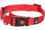 ძაღლის საყელო ზიგი - ზითელი M 40-55სმ 20მმ/ Collar Ziggi Red M 40-55cm 20mm - Image 3