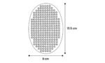 RUBBER BRUSH OVAL  ოვალური მასაჟორი - Image 3
