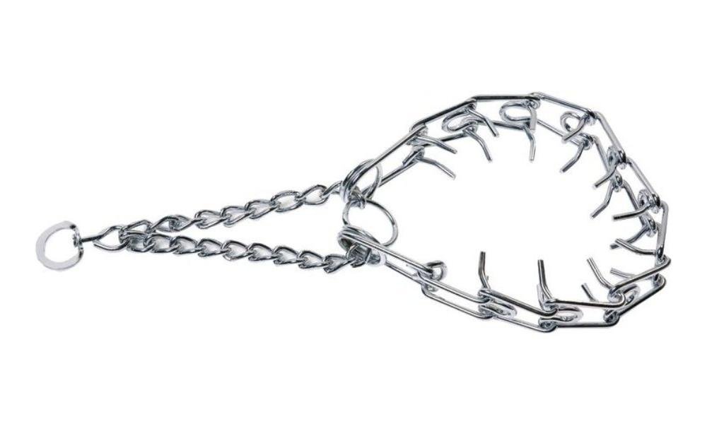 მოქაჩვის საწინააღმდეგო საყელო  S 26-38სმ 4მმ / Anti pull collar mondo extra coarse link S 26-38cm 4mm - ZooLife.ge