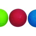 ძაღლის სათამაშო რეზინის ბურთი 12სმ / DT Rubber ball summer squek 12cm
