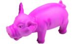ძაღლის სათამაშო ლატექსის გოჭი 16 სმ / Dog Toy Teun latex Pig Multiple colours 16cm - Image 3