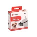 ძაღლის ნეილონის ალიკაპი ზომა M/L კისერი 44-74სმ / ცხვირი 25-32სმ / Muzzle teddie mesh black M/L neck 44-74cm / nose 25-32cm