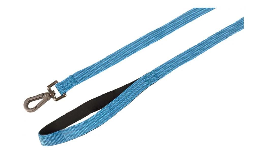 ძაღლის საბელი ლურჯი 100სმ 20მმ / LEASH JANNU BLUE 100CM 20MM - ZooLife.ge