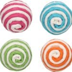 სათამაშო კატებისთვის ფერადი ბურთი 4სმ / CT Fay ball  ass Display 4cm