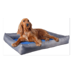 გამაგრილებელი საწოლი  ლურჯი/ნაცრისფერი  ზომა L 70x50x8,5სმ