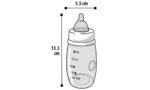 საკვები ბოთლი ლეკვები&კნუტები 140მლ / Feeding set Akela White 140ml - Image 2