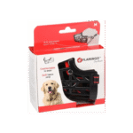 ალიკაპი შავი - ზომა M კისერი 34-48სმ / ცხვირი 5x6სმ