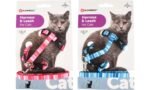 კატის აღკაზმულობა + საბელი 20-35სმ 10მმ /Cat Harness + Leash Alfry  20-35cm 10mm  ASSORTMENT