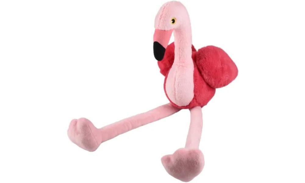 ძაღლის სათამაშო ანდო ფლამინგო ვარდისფერი 75სმ / Dog Toy Ando Flamingo Pink 75cm - ZooLife.ge