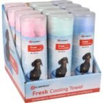 გამაგრილებელი პირსახოცი  ვარდისფერი/მწვანე/ცისფერი 66X43სმ / Cooling towel Misty Rectangle Multiple colours 66X43cm