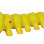 ძაღლსი სათამაშო გვენის მუხლუხო ყვითელი 26სმ / Dog Toy Gwen Caterpillar Yellow 26cm