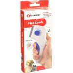 ელექტრო სავარცხელი 17სმ / Flea comb puleks white 17cm