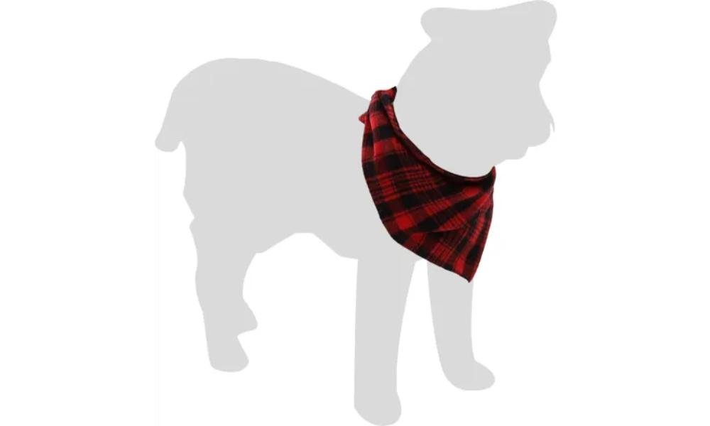 ბენდენა წითელი ზომა S 50x22სმ / Bandana Adana Red S 50x22cm - ZooLife.ge