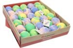 ლატექსის სათამაშო ბურთები S 6,3სმ / Toy bounca ball S 6,3cm assortiment display
