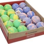 ძაღლის სათამაშო ფერადი ბურთები L 7.6სმ / DT toy bounca ball L 7,6cm assortiment displey