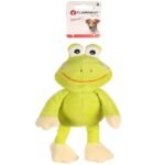 ძაღლის სათამაშო ბაყაყი S 16x7x26 სმ /DT Kermi frog green S 16x7x26scm