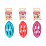 ძაღლის სათამაშო რაგბის ბურთი L 14x7,8x7,8სმ (1 ცალი)