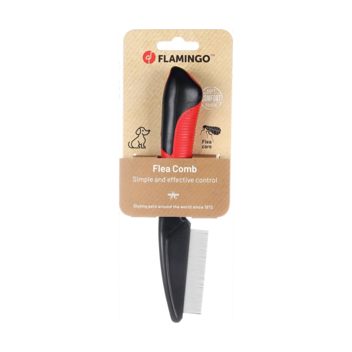 FLEA COMB WITH HANDLE - Image 1