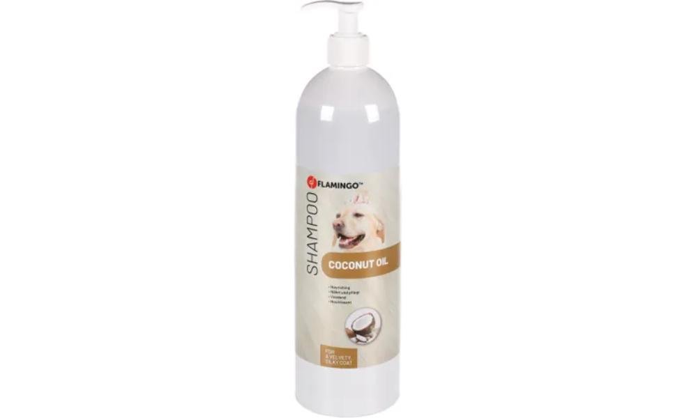 შამპუნი ძაღლებისთვის - ქოქოსი 1000მლ / Coconut oil shampoo for dogs 1000ml - ZooLife.ge