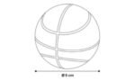 ძაღლის სათამაშო ფერადი ბურთები ∅ 6 სმ / Dog Toy Francis Basketball Multiple colours ∅ 6cm - Image 9