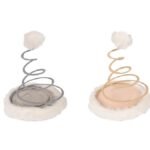 კატის სათამაშო პომპონი ზამბარაზე -22x22x25სმ Cat Toy Kitten Swirl - Random - 22x22x25cm