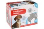პამპერსი ძაღლებისთვის S 12ც 32-48სმ / Diapers dipy for female dogs S 12psc 32-48cm