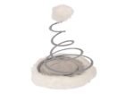 კატის სათამაშო პომპონი ზამბარაზე -22x22x25სმ Cat Toy Kitten Swirl - Random - 22x22x25cm - Image 3