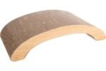 SCRATCHING BOARD FOR CATS CARTON MAWIMBI BRIDGE BROWN 41x20,3x9,5CM - Image 2