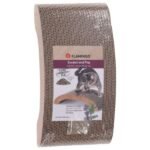 SCRATCHING BOARD FOR CATS CARTON MAWIMBI BRIDGE BROWN 41x20,3x9,5CM