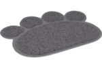 კატის ტუალეტის ხალიჩა - ნაცრისფერი 30x40სმ / Litter tray mat for cats pitou grey 30x40cm - Image 3
