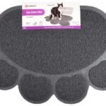 კატის ტუალეტის ხალიჩა - ნაცრისფერი 45x60სმ / Litter tray mat for cats pitou grey 45x60cm