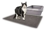LITTER TRAY MAT FOR CATS TUMBI GREY 40x60CM
