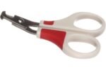GROO'ME NAIL SCISSORS FOR CATS WHITE/RED - Image 2