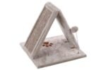 კატის საფხაჭნი 40x40x38 სმ / Scratching board greta grey triangle 40x40x38cm