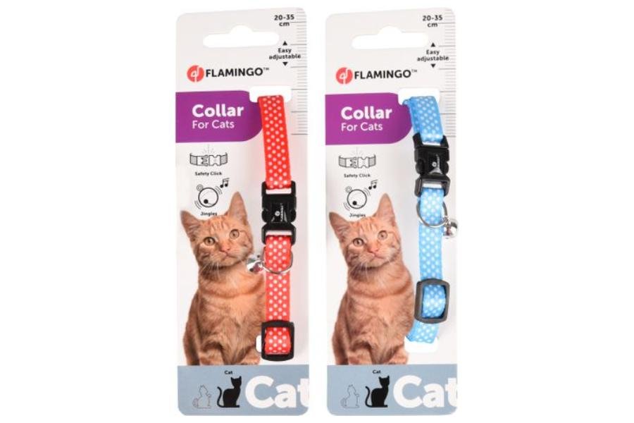 CAT COLLAR AIWA 20-35CM 10MM ASSORTMENT - ZooLife.ge