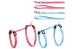 CAT HARNESS + LEASH BIG CAT AMSI 25-40CM 10MM ASSORTMENT - Image 2