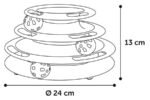 CT BAGERA CAT TOWER + BALLS DIA.24x13CM - Image 3