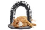 საფხაჭნი/მასაჟორი კატებისთვის 36x28.5x35სმ / Massage and grooming arch triomf 36x28.5x35cm - Image 3